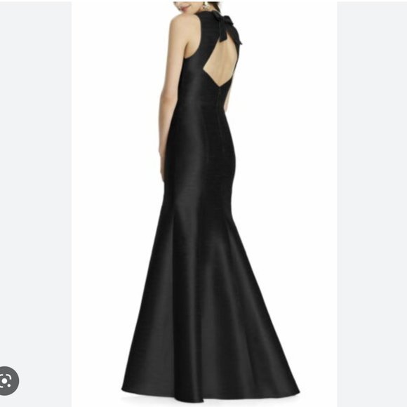 Alfred Sung Back Bow Dress - Picture 1 of 2